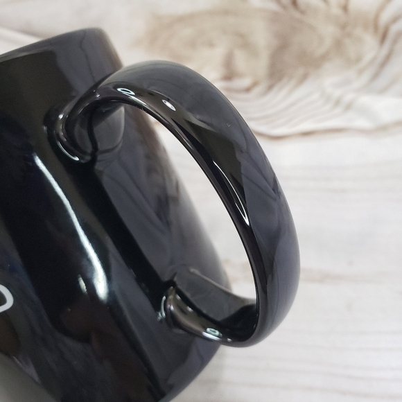 Life Is Good Local USA Coffee Mug Black Diner Style - Picture 4 of 7